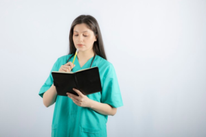 nurse with license